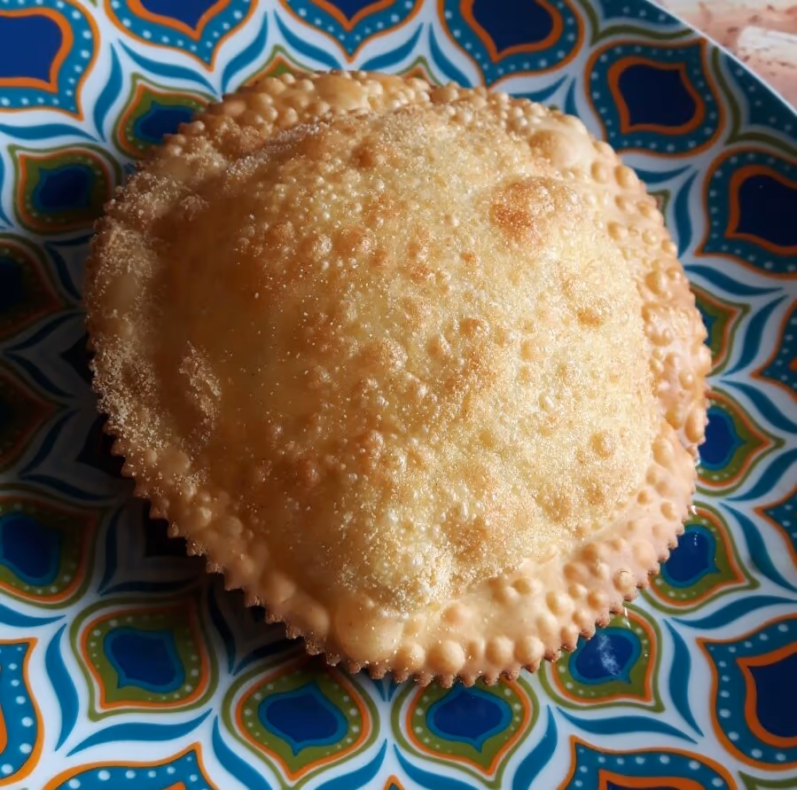 Una seada fritta e dorata nel piatto